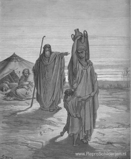 Verdrijving van Ismaël en zijn moeder Verdrijving van Ismaël en zijn moeder