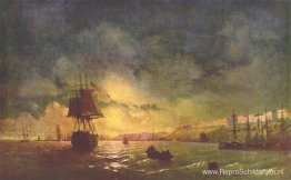 Odessa bij nacht Odessa bij nacht