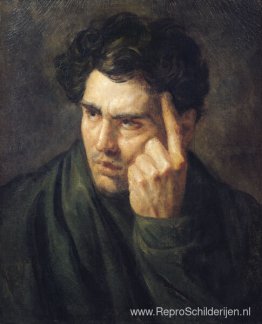 Portret van Lord Byron Portret van Lord Byron