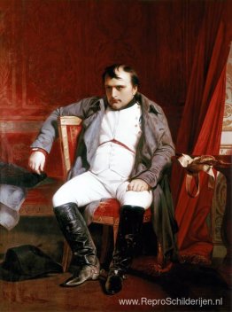 Napoleon Bonaparte deed afstand van de troon in Fontainebleau Napoleon Bonaparte deed afstand van de troon in Fontainebleau