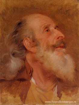 Studie van het hoofd van John Staveley Studie van het hoofd van John Staveley