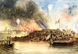 Het bombardement op Sveaborg, in de Oostzee, 9 augustus 1855 Het bombardement op Sveaborg, in de Oostzee, 9 augustus 1855