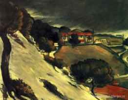 L'Estaque onder de sneeuw L'Estaque onder de sneeuw