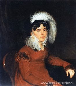 Portret van MA Kikina Portret van MA Kikina