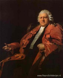 Portret van Lord Newton Portret van Lord Newton