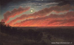 Bosbrand tussen Mount Elephant en Timboon Bosbrand tussen Mount Elephant en Timboon