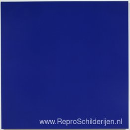 Schilderij nr. 97-23 (ultramarijnblauw, zinkwit, robijnmeer) Schilderij nr. 97-23 (ultramarijnblauw, zinkwit, robijnmeer)