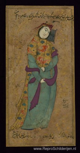 Een dame met een waaier Een dame met een waaier