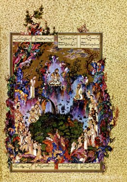 Het hof van Gayumars Het hof van Gayumars