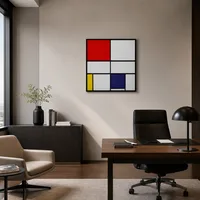 Samenstelling C (nr.III) met rood, geel en blauw — Designkantoor