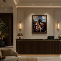 De Heilige Familie met de heiligen Elizabeth en Johannes — Boutiquehotel