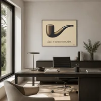 Het verraad van beelden (Dit is geen pijp) — Designkantoor