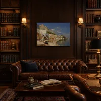 Capri, Italië — Klassieke bibliotheek