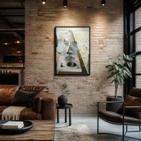 Verschijning van het gezicht van Aphrodite van Cnidos in een lan — Moderne loft