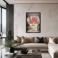 Gezicht van Mae West, dat als appartement kan worden gebruikt — Luxe penthouse