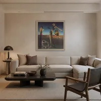 Vrouw met een hoofd van rozen — Boutiquehotel