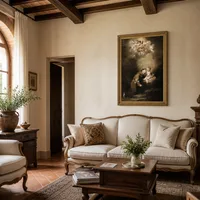 Sint Antonius van Padua en het Kindje Jezus — Italiaanse villa