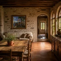 Bacchus en Ariadne — Italiaanse villa