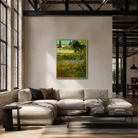 Bloeiende tuin — Moderne loft
