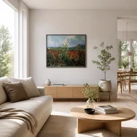 Groene oren van tarwe  — Scandinavisch huis