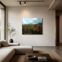 Groene oren van tarwe  — Minimalistische galerie