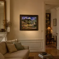 Huizen met rieten daken, Cordeville  — Parijs appartement