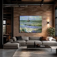 Zeegezicht in Saintes-Maries — Moderne loft