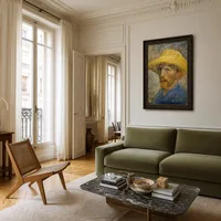 Zelfportret — Parijs appartement
