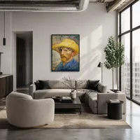 Zelfportret — Moderne loft