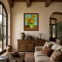 Zonnebloemen  — Italiaanse villa