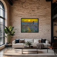 De zaaier (zaaier met ondergaande zon) — Moderne loft