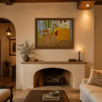 Vincents slaapkamer in Arles — Mediterraan huis