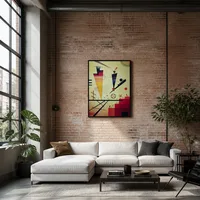 Vrolijke structuur — Moderne loft