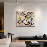 Blauw segment — Minimalistische galerie