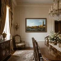 De Bucintoro, Venetië — Kasteeleetkamer