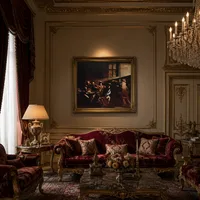 Roeping van Sint Matteüs — Barokke salon
