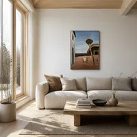 Een pijnboom aan zee — Scandinavisch huis
