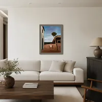 Een pijnboom aan zee — Minimalistische galerie