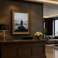 De zwerver boven de zee van mist — Boutiquehotel