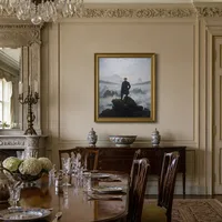 De zwerver boven de zee van mist — Kasteeleetkamer