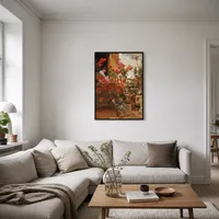 Geraniums — Scandinavisch huis