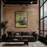 Bloemen in een pot — Moderne loft