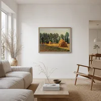 Hooibergen bij Giverny — Scandinavisch huis