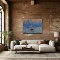 Indruk, zonsopgang — Moderne loft