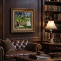 In Het Bos Bij Giverny Blanche Hoschede  — Klassieke bibliotheek