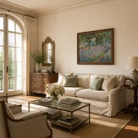 Irissen in de tuin van Monet — Parijs appartement