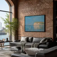 Laagwater bij Pourville 02 — Loft aan de rivier