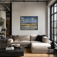 Ruwe zee — Moderne loft