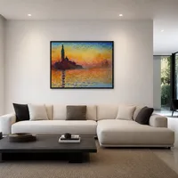 San Giorgio Maggiore in de schemering — Eigentijdse woning