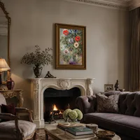 Stilleven met anemonen — Parijs appartement